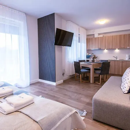 Na Wyspie - Aquamarina - Parking شقة *